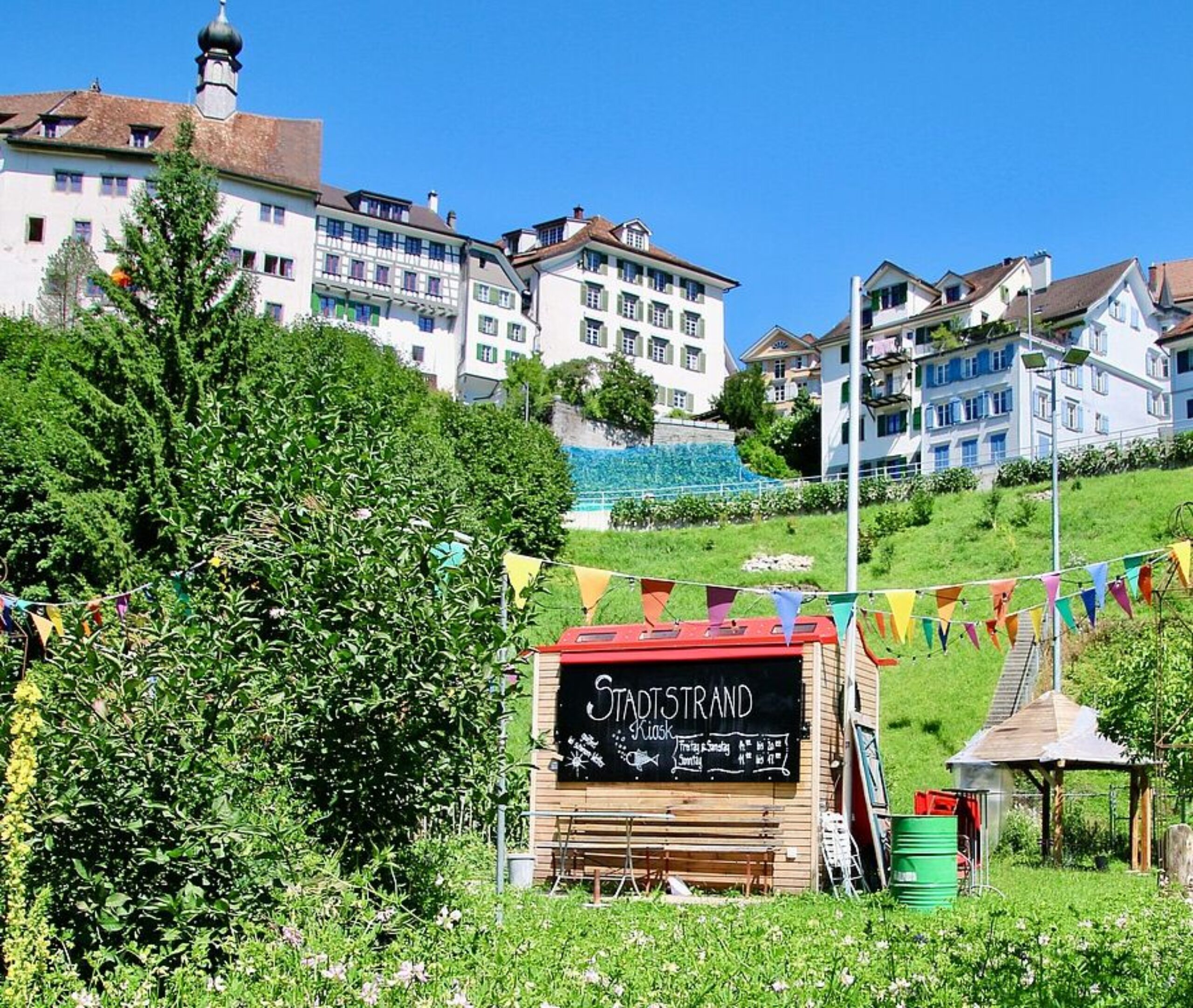 Stadtstrand-Kiosk Lichtensteig